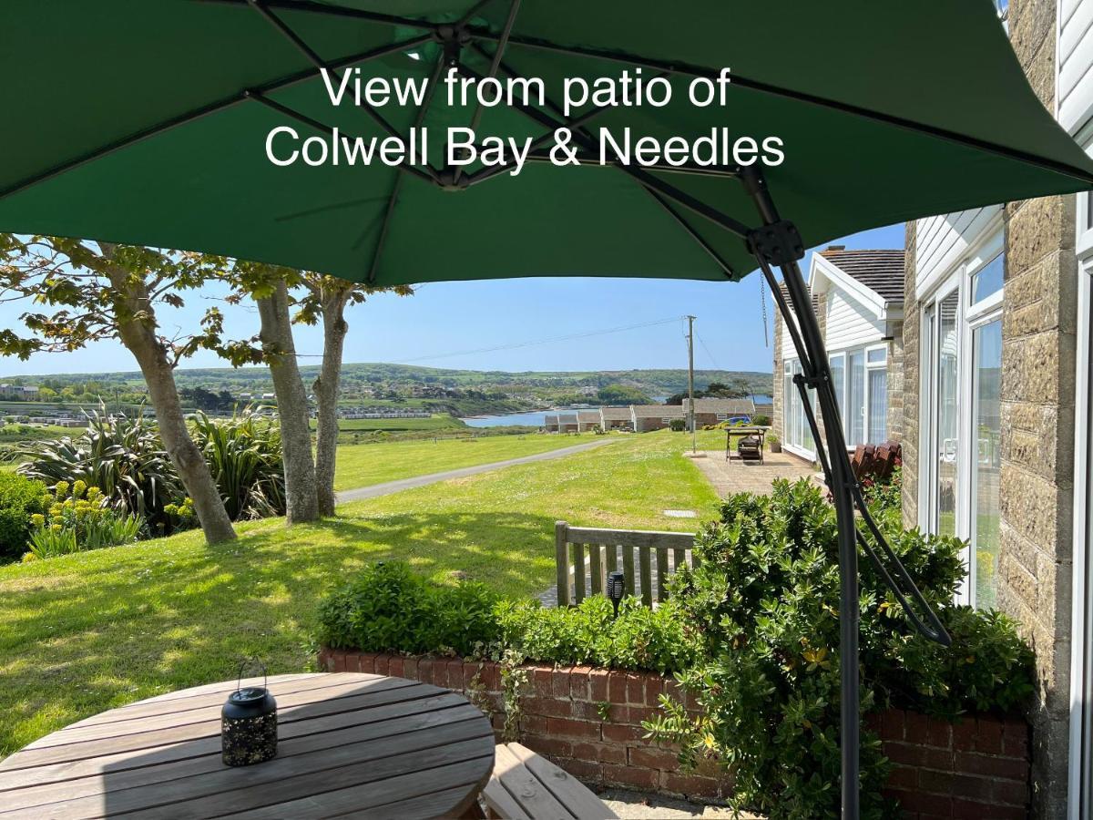 Valley View Self-Catering Coastal Bungalow In Rural West Wight Freshwater Exterior photo